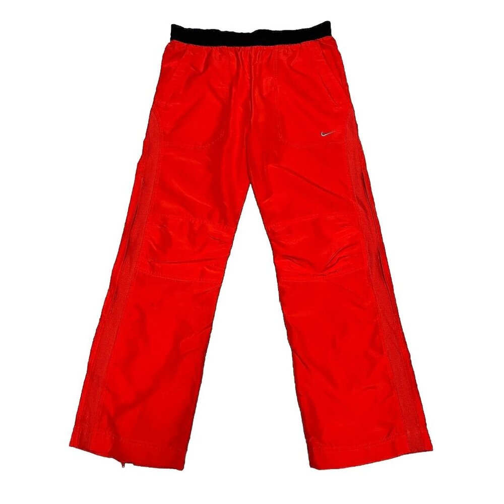Nike Dri-Fit N365 Red/Orange Joggers Pants Size Small 30x30 Made In India